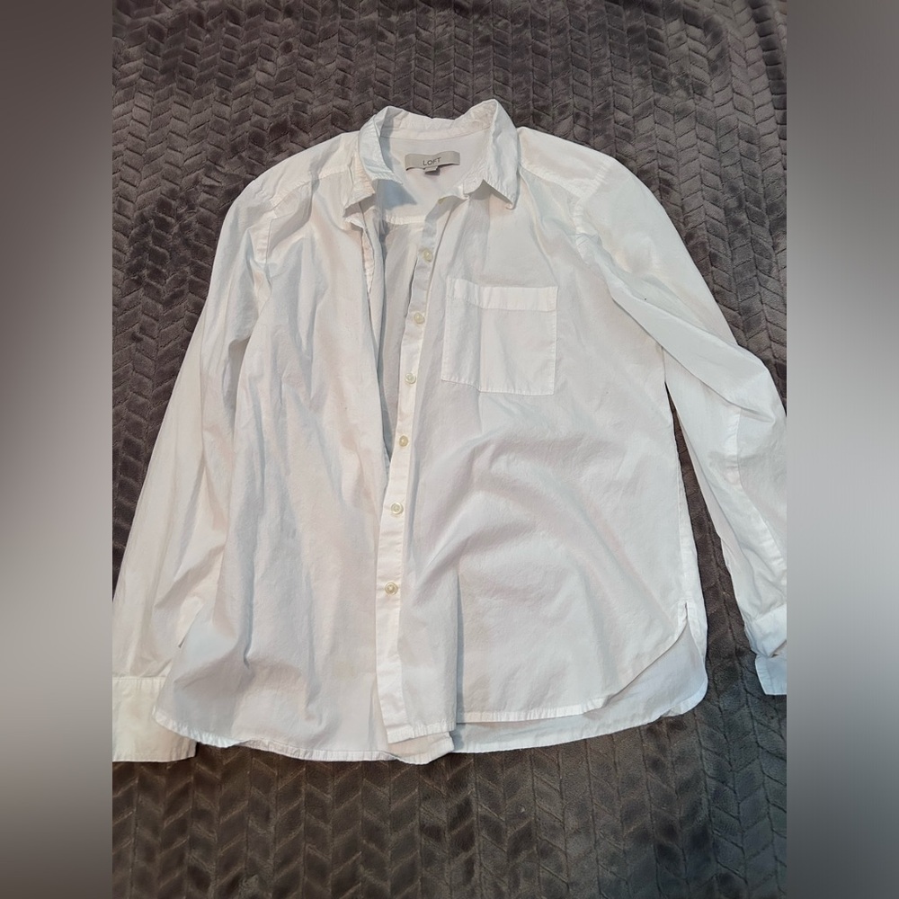 White button down shirt